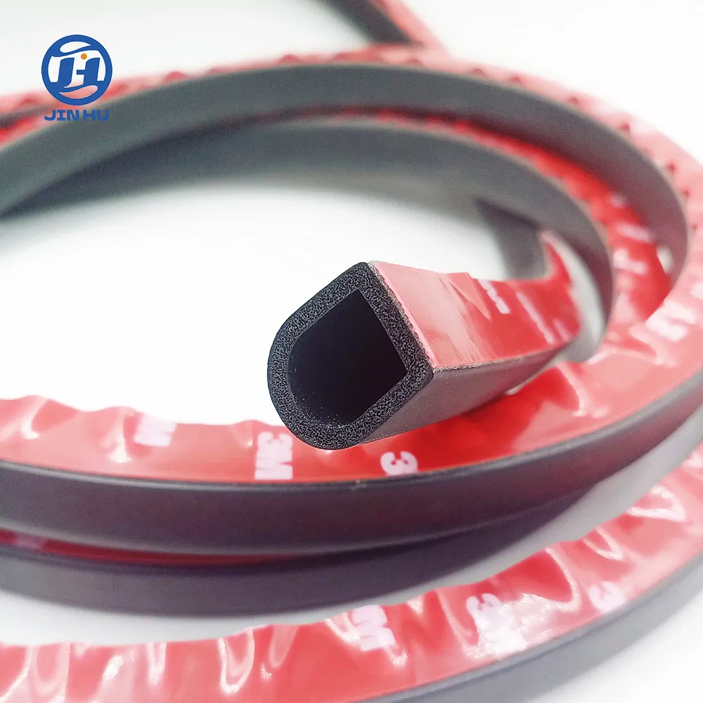 Automotive Weather Stripping D-Shape Rubber Door Seal Soundproofing