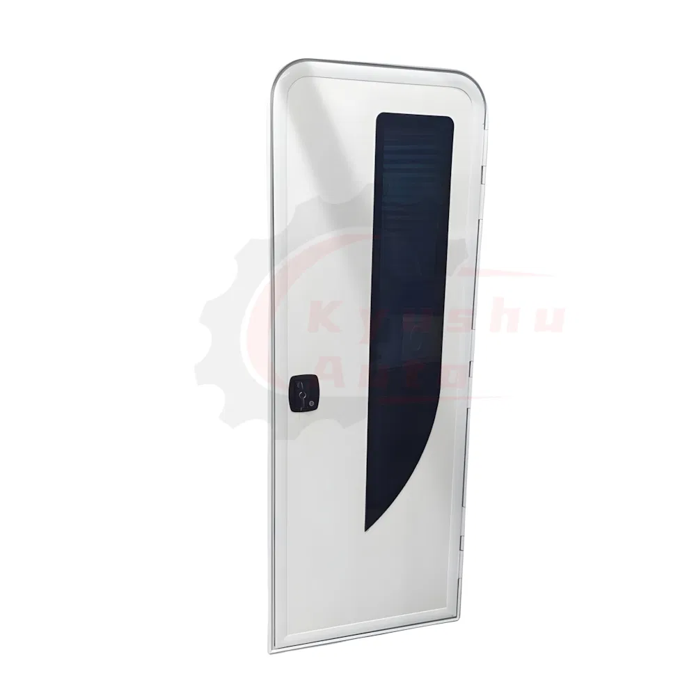 Wholesale Aluminum Alloy Frame Powder Coating Single Point Caravan RV Caravan Door