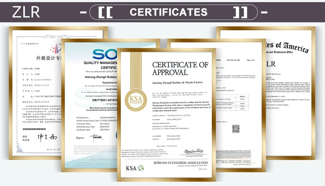 Factory Certifications