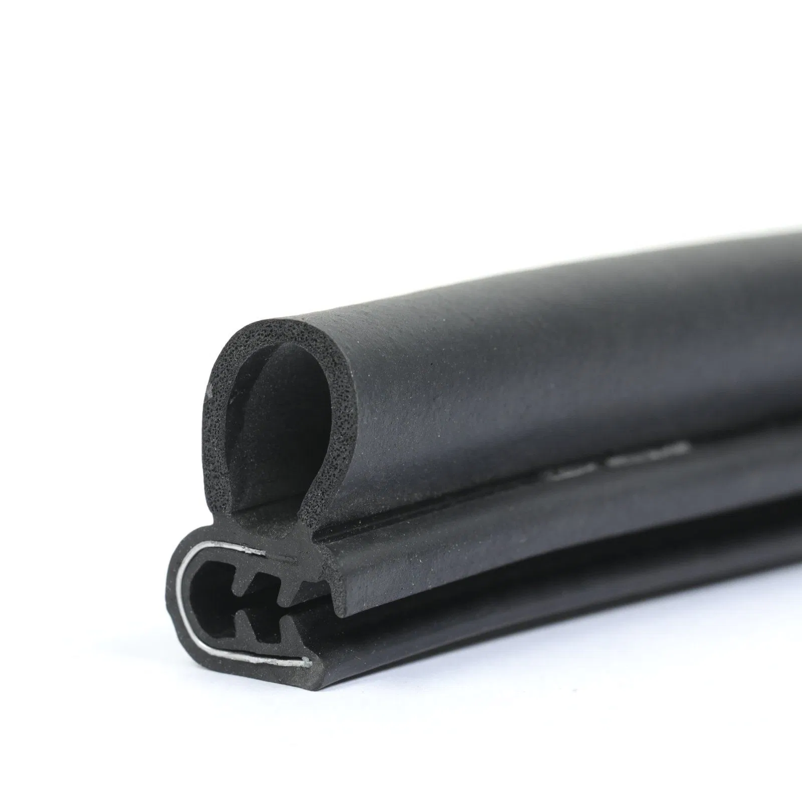 U - Shaped Side and Top Bubble Automotive Door Dustproof and Waterproof Rubber Seal Strip