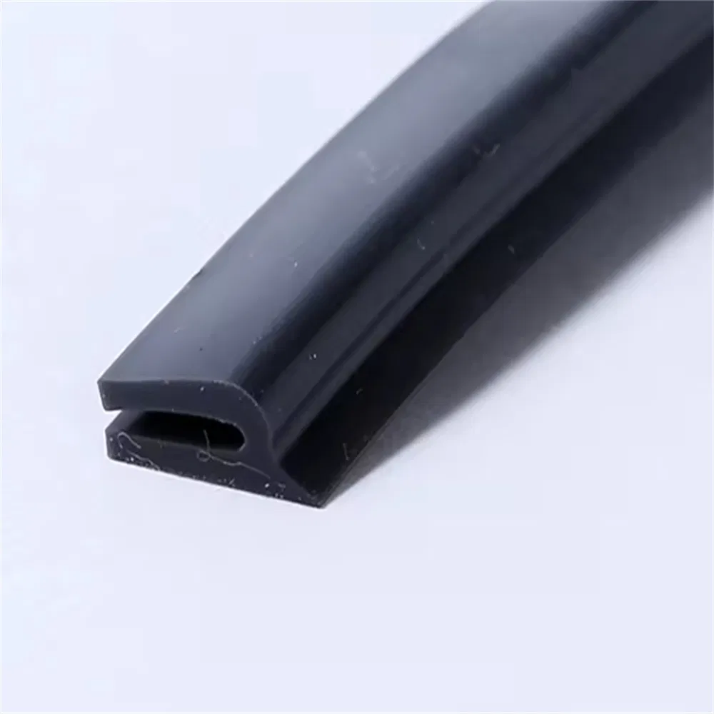 Car Door Edge Guards Trim U Shaped Rubber Strip Car Door Protector Black Sealing Strips