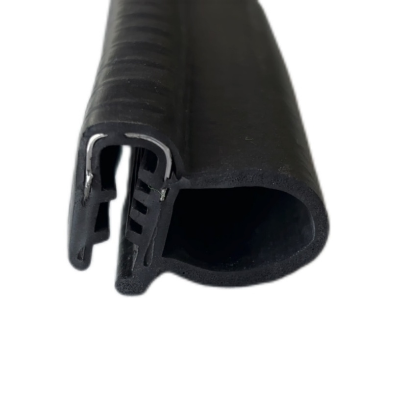Custom EPDM Rubber Steel Edge Sealing Strip for Automotive