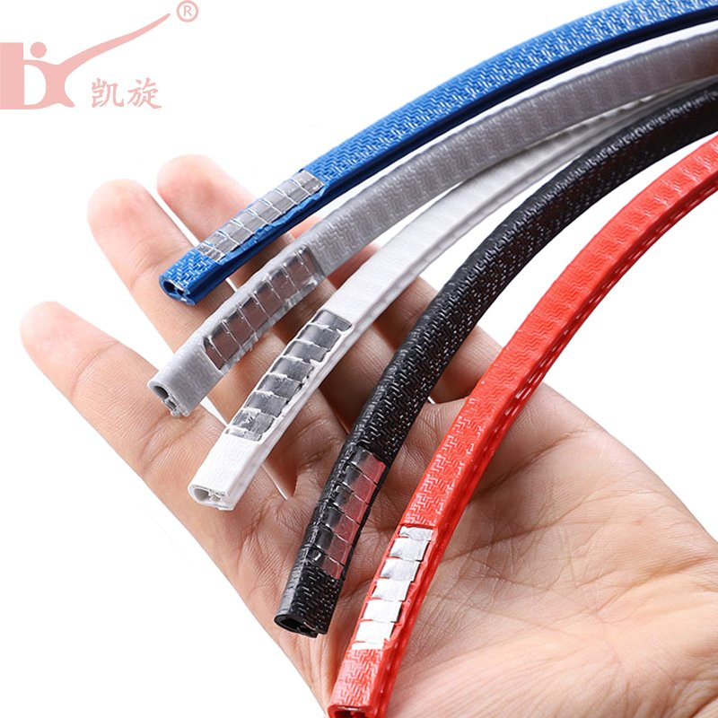 Flexible Waterproof Dustproof Decorative Protection Strip Custom Profile Extrusion PVC Automotive Decorative Sealing Strip