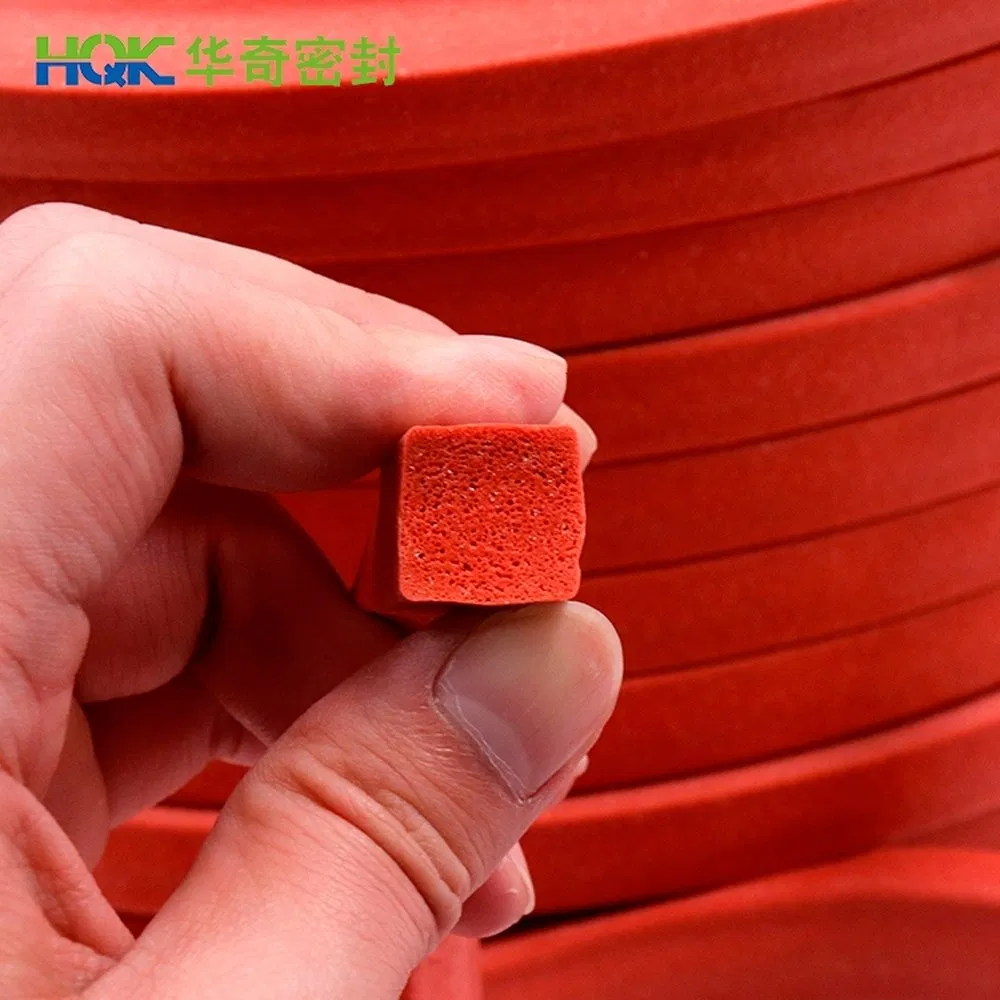 OEM ODM Custom Silicone Rubber Seal Foam Strips for Automotive Sealing Strip