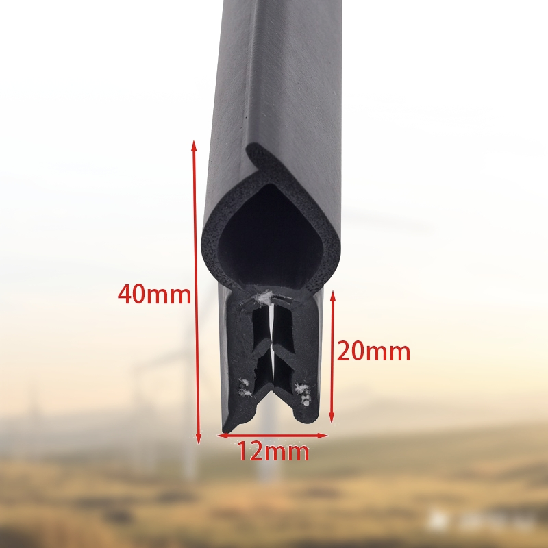 Extruded EPDM Steel Reinforced Strip for Automotive Window and Door Frame Sealing