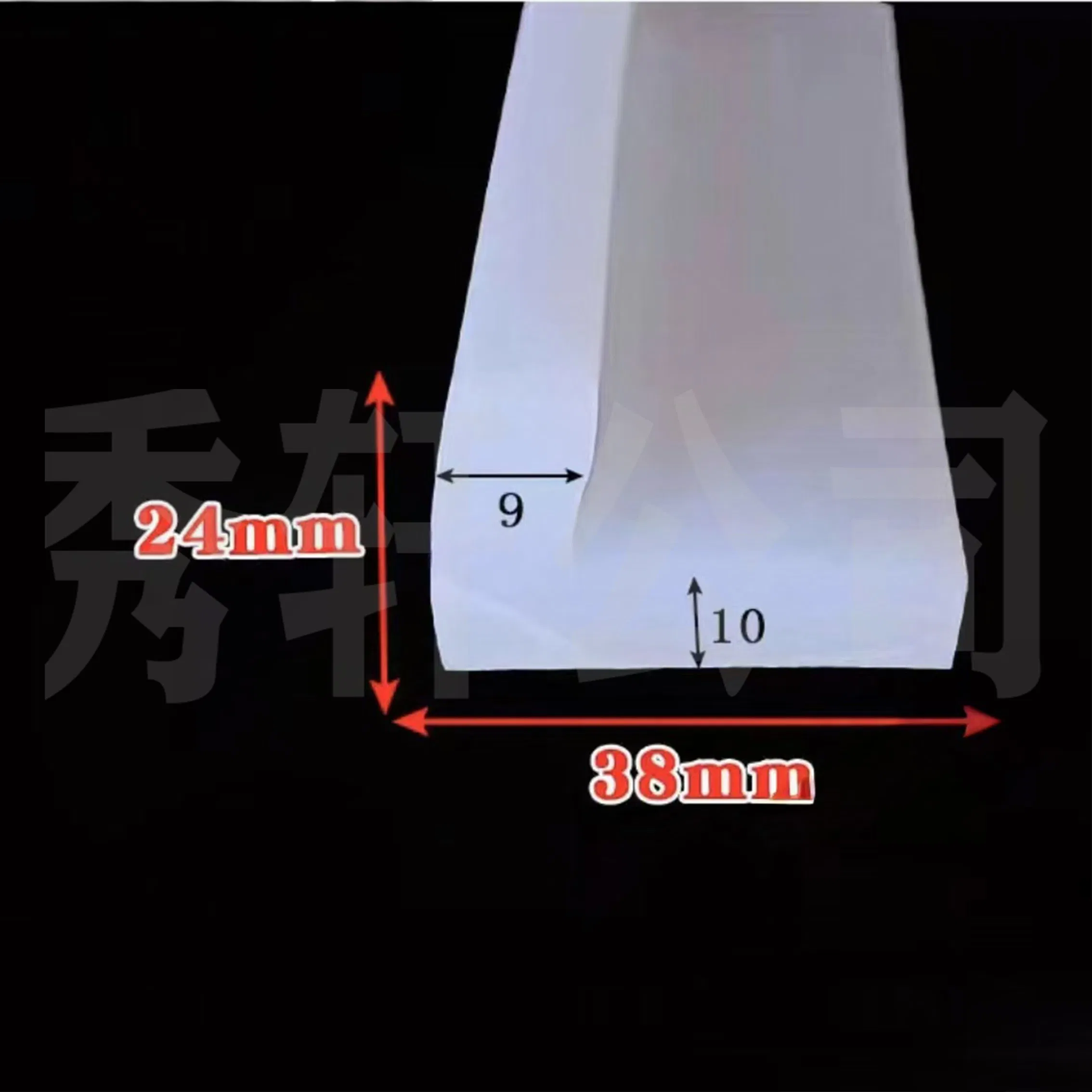 High/Low Temperature Resistant Automotive Silicone Rubber Sealing Strip Compatible with Multiple Vehicle Models Quality Guaranteed