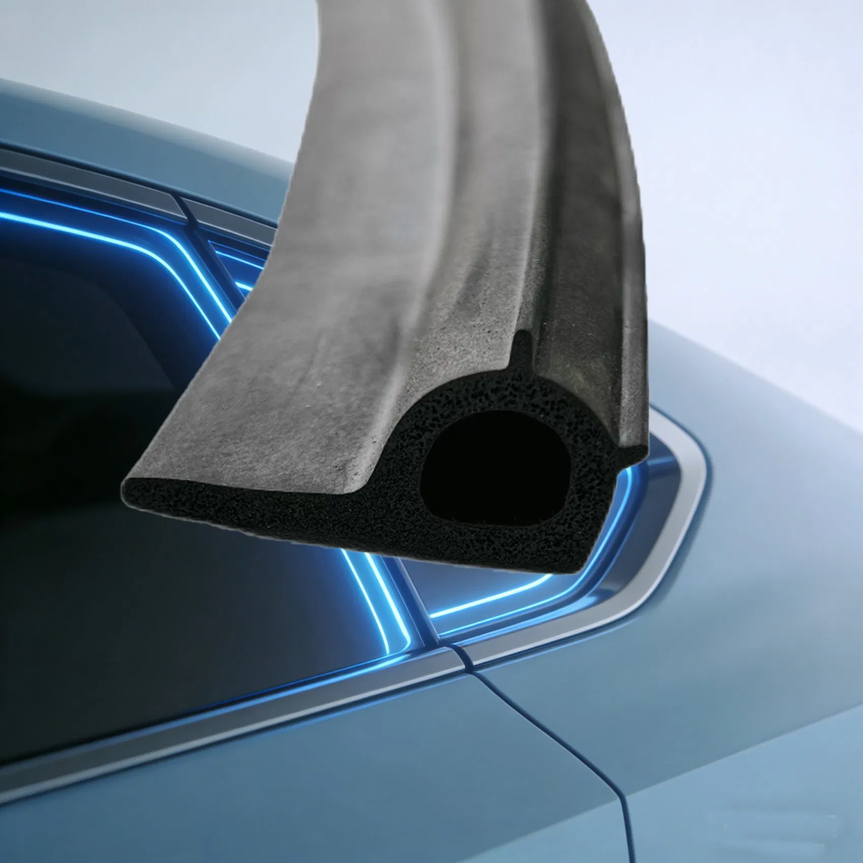 Automotive Sunroof Waterproof Sponge Weatherstrip Seal Strips Replacement