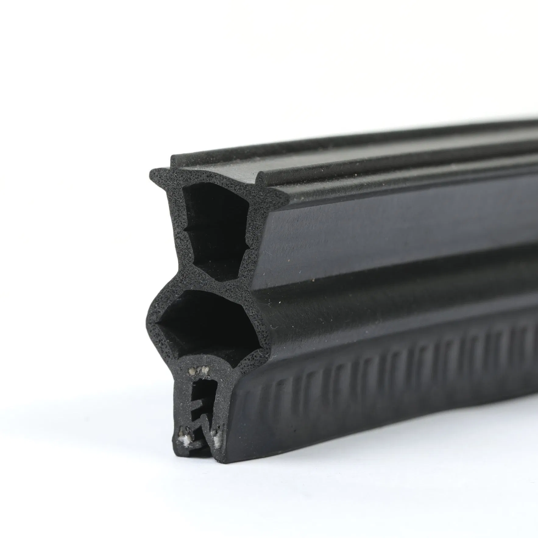 U - Shaped Side and Top Automotive Wear - Resistant and Impact - Resistant Rubber Seal Strip