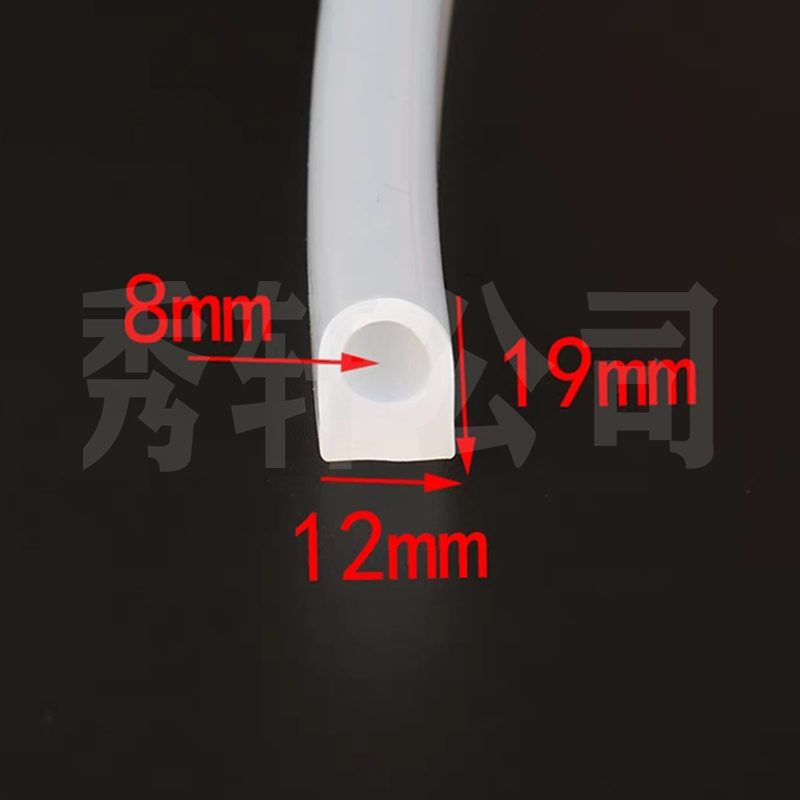 Silicone Rubber Extruded Sealing Strip for Automotive Door and Window Profiles Glass Rubber Sealing Strip