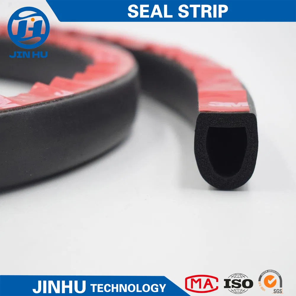 Extruded Rubber EPDM/Silicone/PVC Sealing Strip for Automotive Glass Windshield