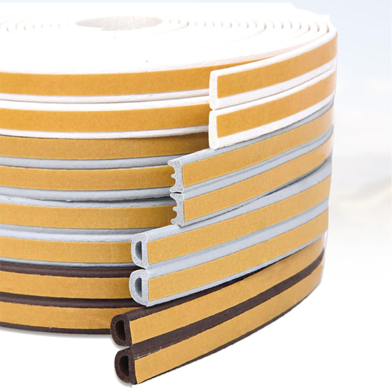 Self Adhesive EPDM Foam Gasket for Wooden Door Frames