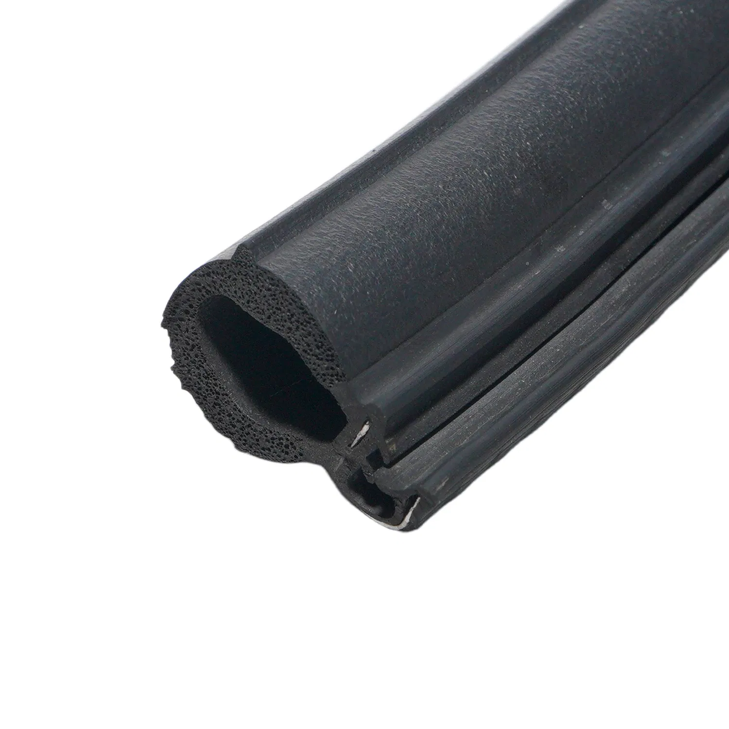 Heavy-Duty Weatherproof Rubber Edge Trim Seal for Vehicles