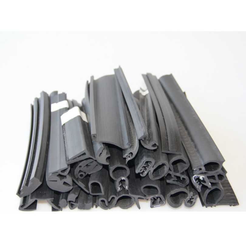 Custom EPDM Rubber Steel Edge Sealing Strip for Automotive