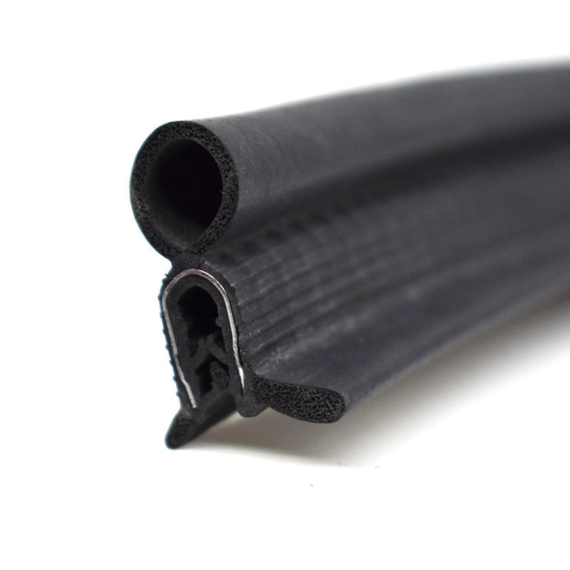 High Density Automotive Car Door Rubber Seal Weatherstrip Sound Insulation Noise Reduction Waterproof Dustproof Windproof Sealing Strip