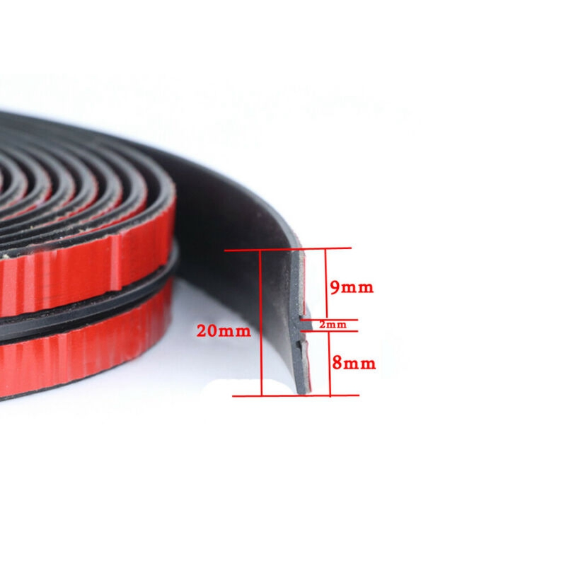 Universal Car Weather Stripping, Self Adhesive Automotive Door Rubber Weather Draft Seal Strip