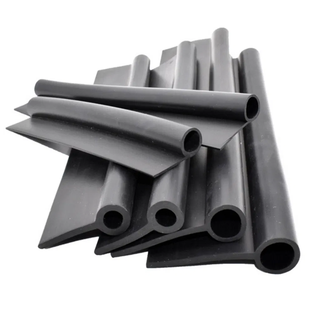 Rubber sealing strip