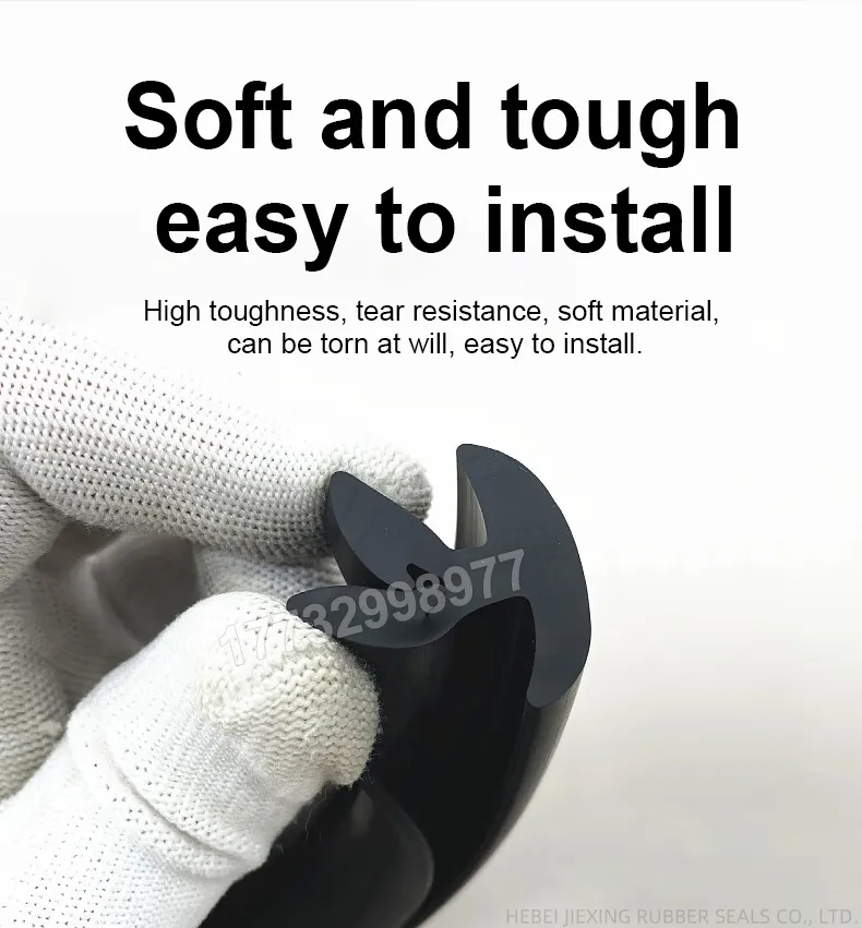 Automotive Glass Windshield Sealing Strip 4