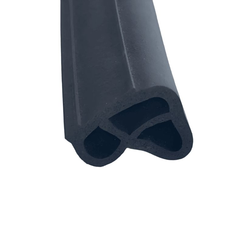 Black and Gray EPDM Sponge Foam Sealing Strip for Automotive Sealing