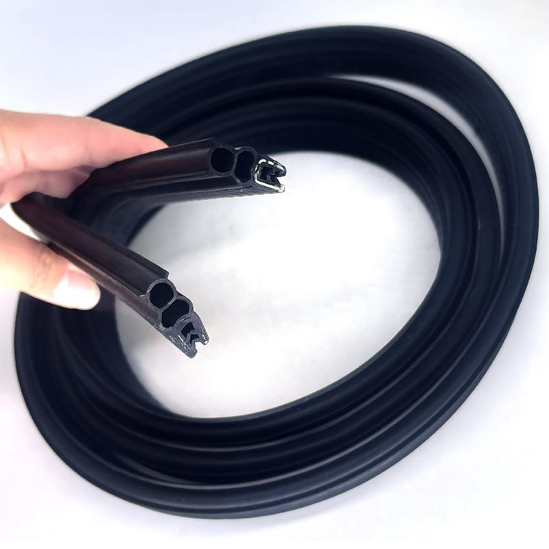 Universal Automotive Car Door Rubber Seal Weatherstrip High Density Sound Insulation Noise Reduction Waterproof Dustproof Windproof Sealing Strip for Auto Vehic
