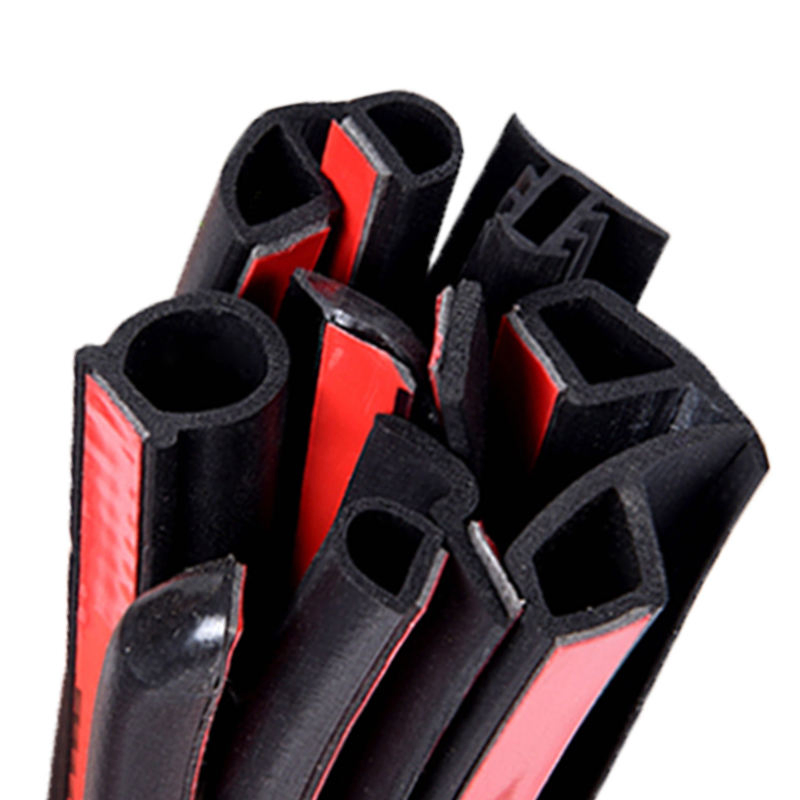 Self-Adhesive Automotive EPDM Foam Rubber Sealing Strip Pzdb Type Door Weather Trim with Glue for Car Door Edge Protector