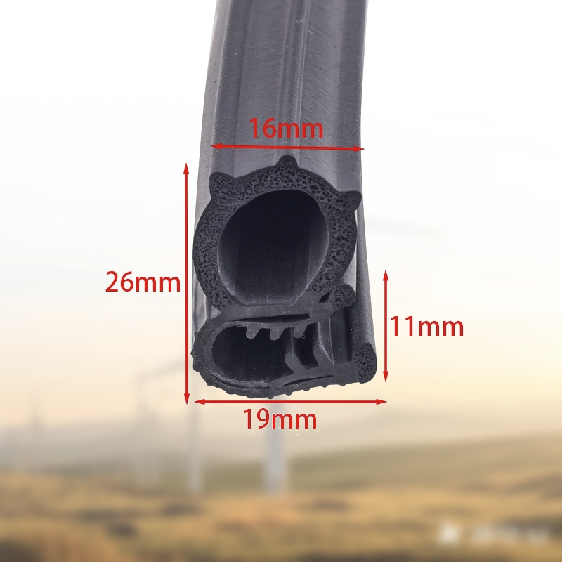 Extruded EPDM Steel Reinforced Strip for Automotive Window and Door Frame Sealing