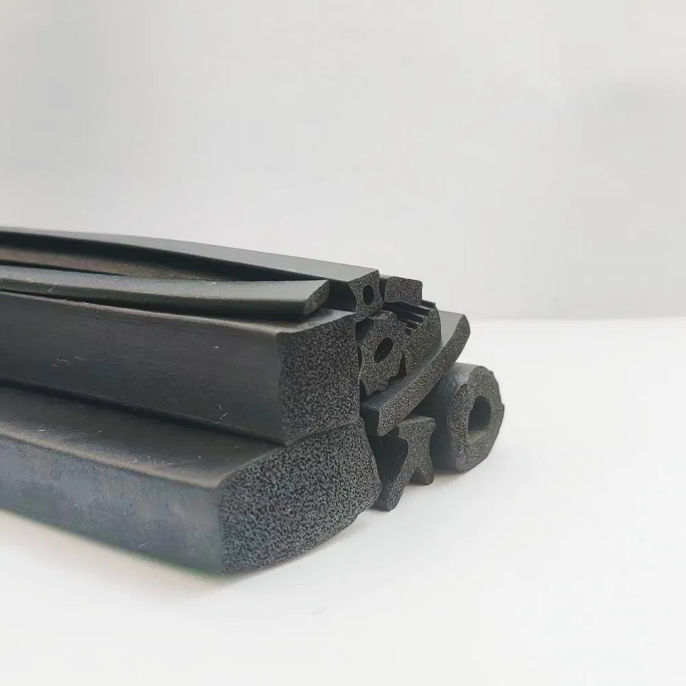 Easy Installation Car Square Sponge Self-Adhesive Seal Strip 3/16*3/4 Waterproof Strip Te30-0128