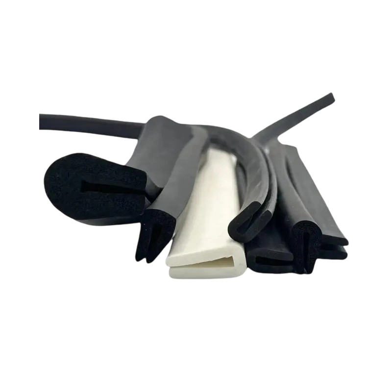 Custom PVC Door Protective Channel Edge Trim Automotive Rubber Sealing Strip
