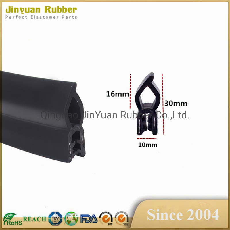 China Supplier Automotive Top Side Bubble Rubber Co-Extrusion Sealing Profile Trunk Boot Seal Lid Container Weatherstrip Boat Hatch Seal