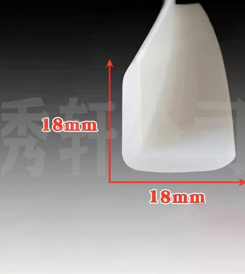 High/Low Temperature Resistant Automotive Silicone Rubber Sealing Strip Compatible with Multiple Vehicle Models Quality Guaranteed