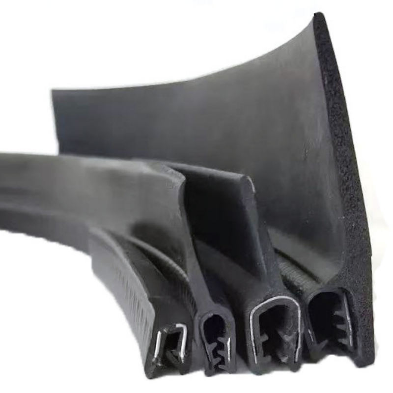 High Density Automotive Rubber Seal Car Door Weatherstrip Soundproof Noise Reduction Waterproof Dustproof Windproof Sealing Strip for All Cars SUV Truck Van