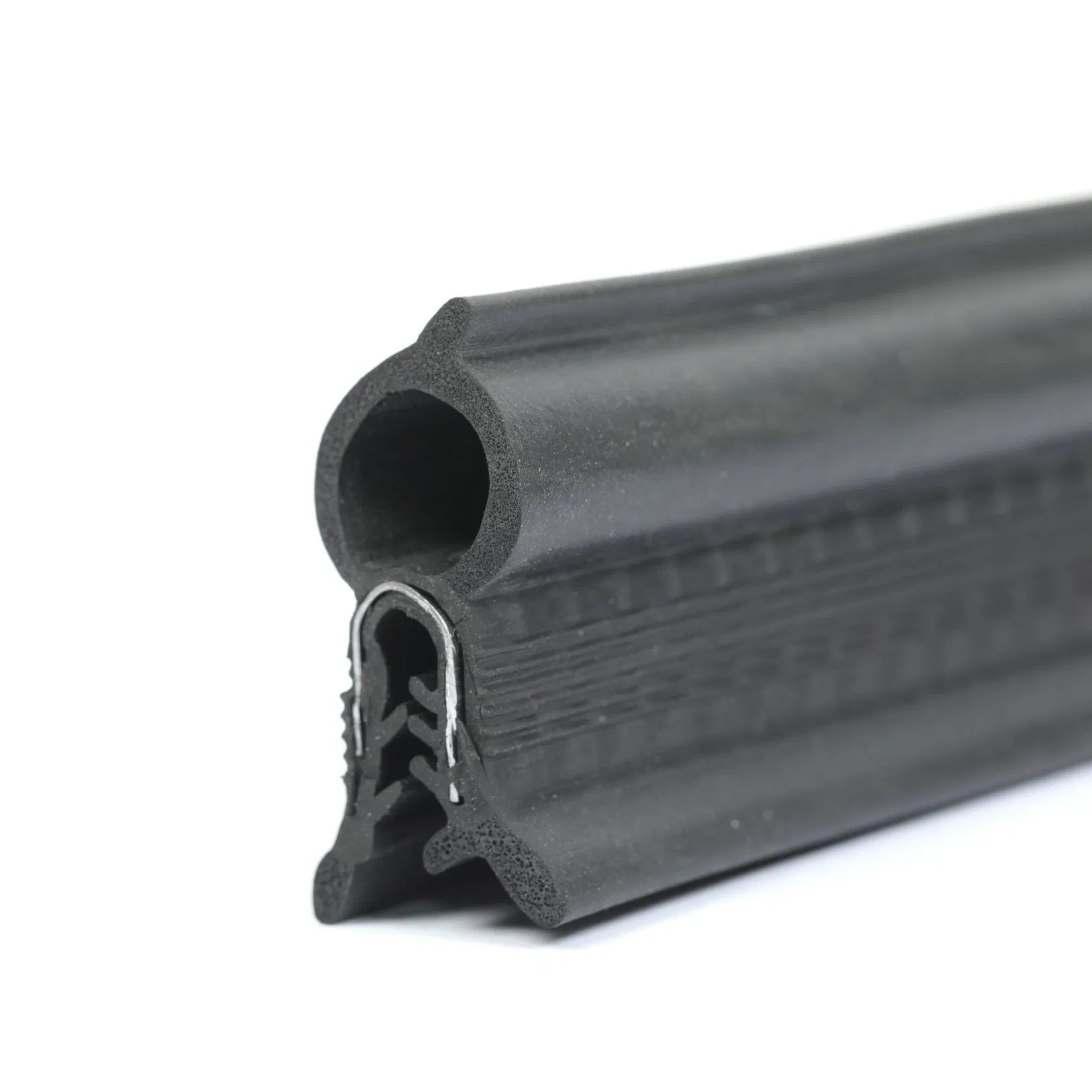 U - Shaped Side and Top Automotive Wear - Resistant and Impact - Resistant Rubber Seal Strip