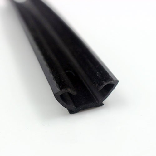 W Shape Weatherproof Automotive Glass Run Channel Flock Seal Strip