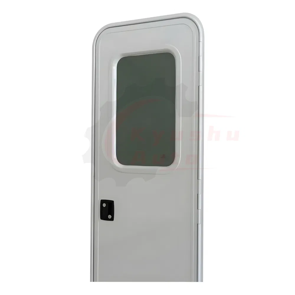 Wholesale Aluminum Alloy Frame Powder Coating Single Point Caravan RV Caravan Door