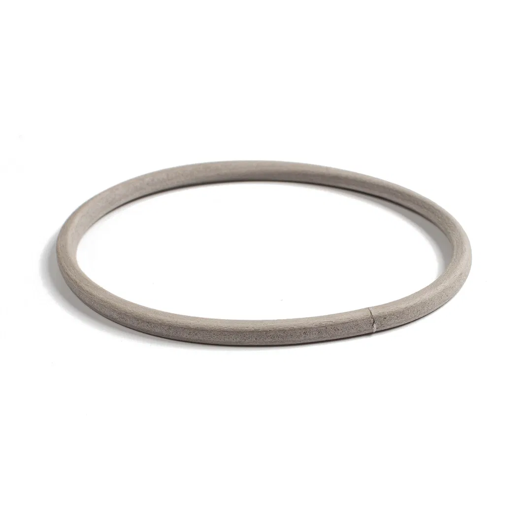 Sponge rubber splice ring gasket