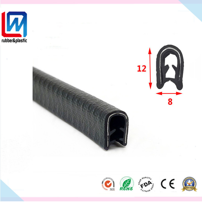 Flexible Automotive Rubber Door Edge Trim Seal Rubber Sealing Strip