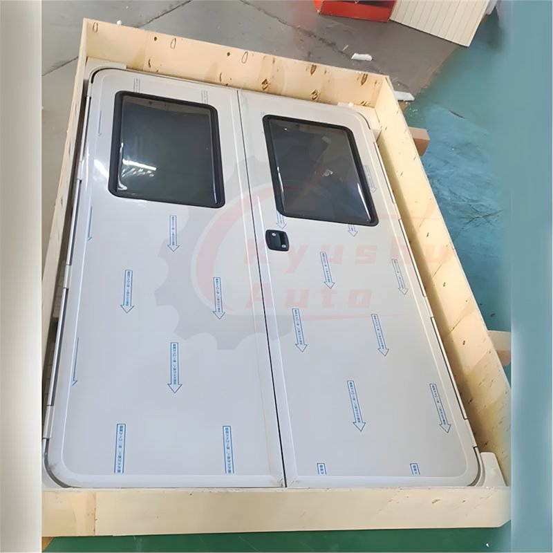 2025 Small Size Aluminum Alloy Frame Single-Point Lock RV Motorhome Caravan Camper Trailer Door