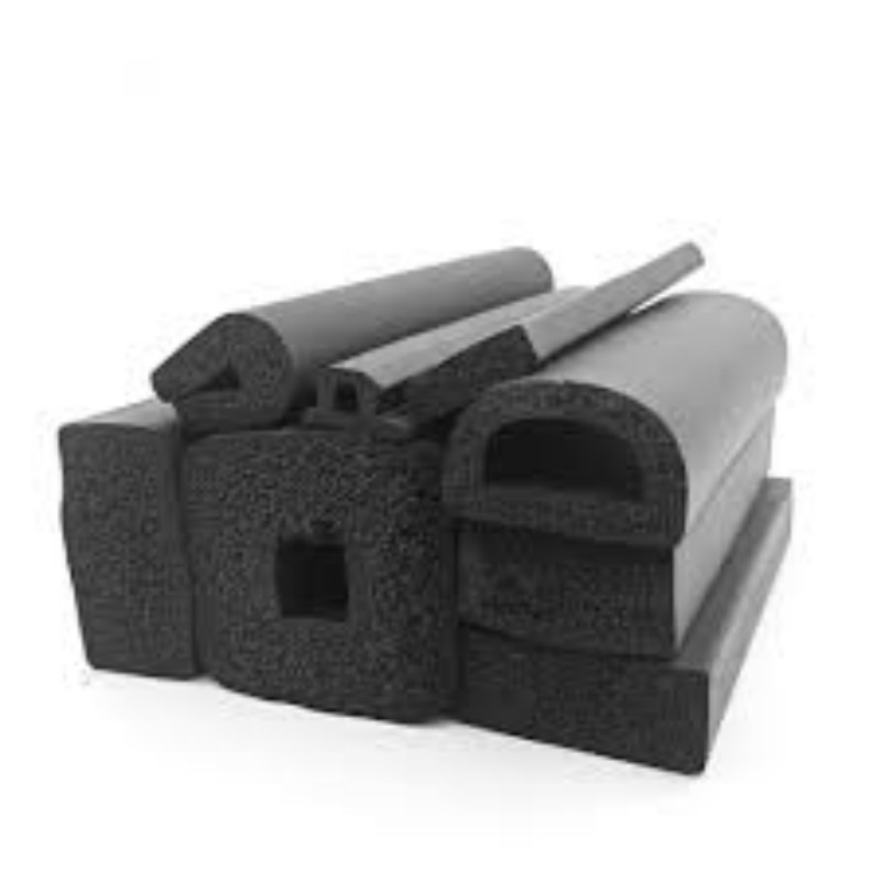 Customized EPDM Foam Rubber Sealing Strips Large Size Flexible Gaskets