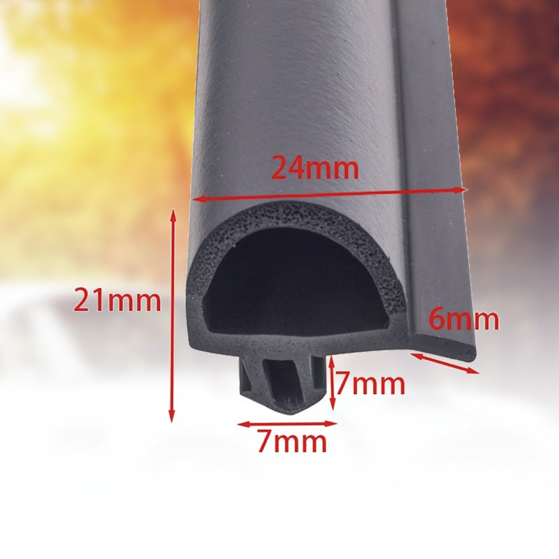 EPDM Solid Rubber Seal Strip for Door Frame and Window Insulation Use