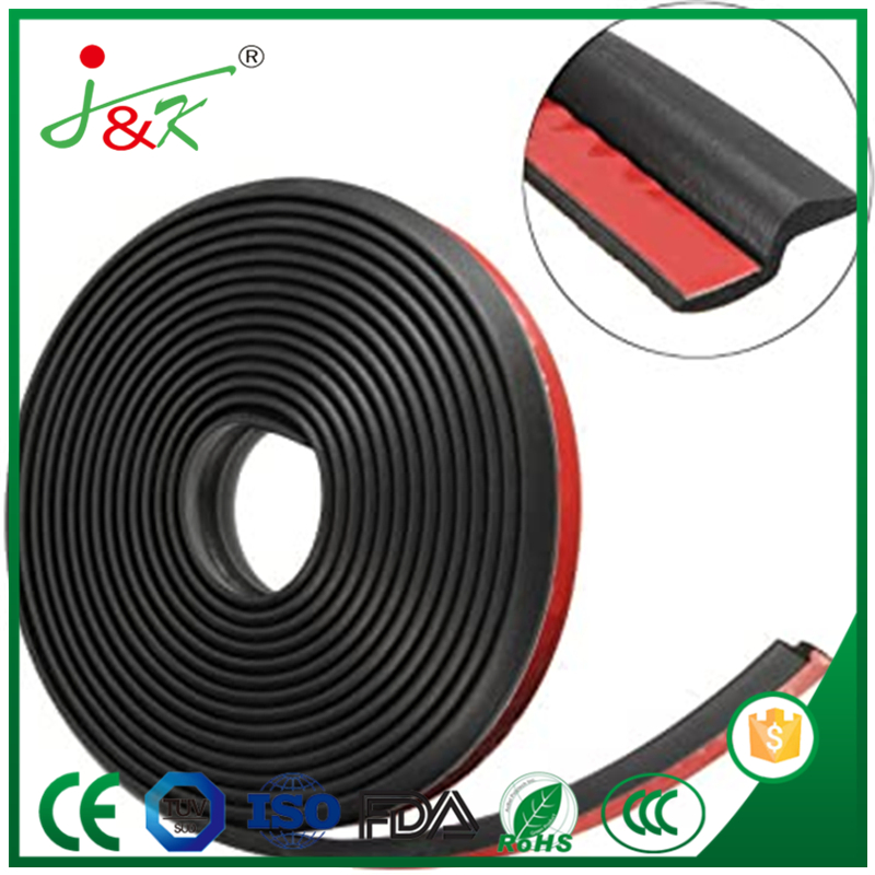 High Quality Automotive Sponge Rubber Door Silicone Car Window Sealing Strip for Door Frames