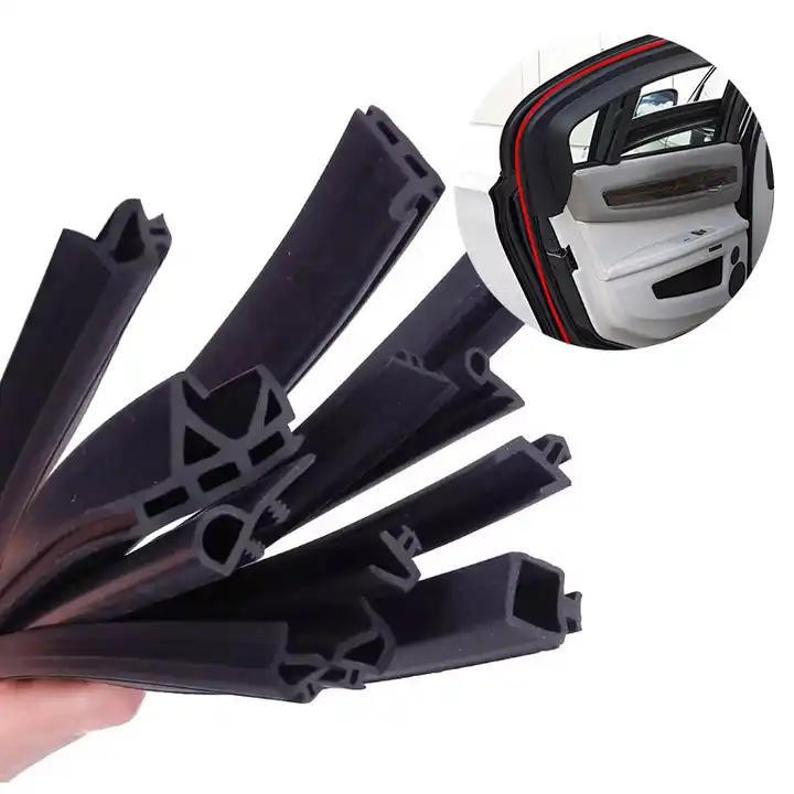 Automotive Weather Strip Car Door Rubber Seal with Side Bulb Car Sunroof Edge Protection Seal