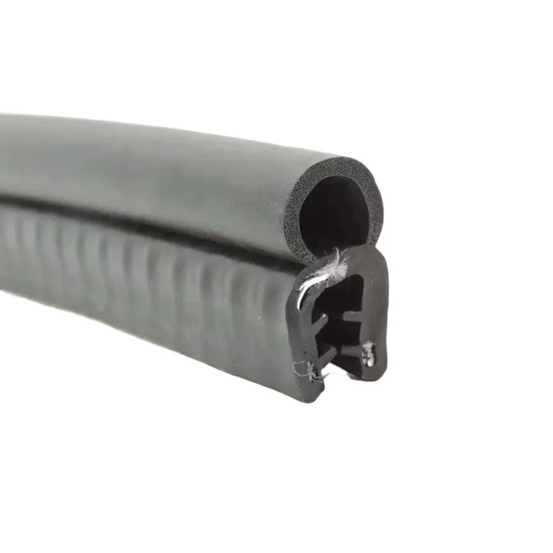 Custom PVC Door Protective Channel Edge Trim Automotive Rubber Sealing Strip