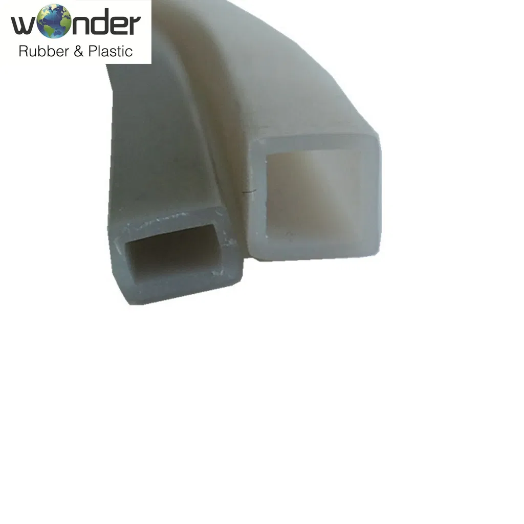 High-Quality Extruded Aluminum Profile Doors, Windows and Automotive Windproof Glass Silicone Soundproof Cutting Sealing Strip at The Bottom Edge of The Glass