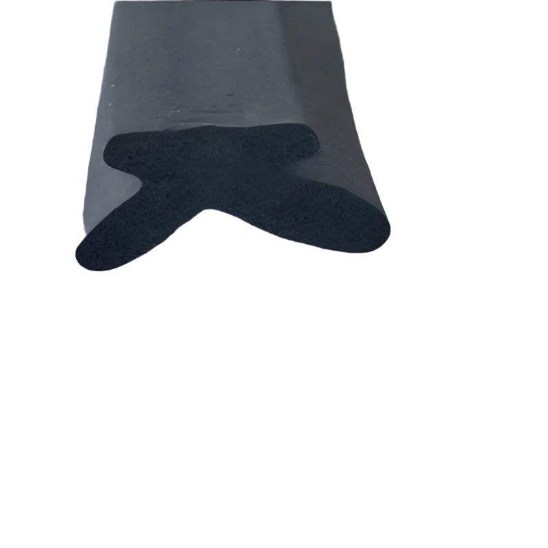 Black and Gray EPDM Sponge Foam Sealing Strip for Automotive Sealing