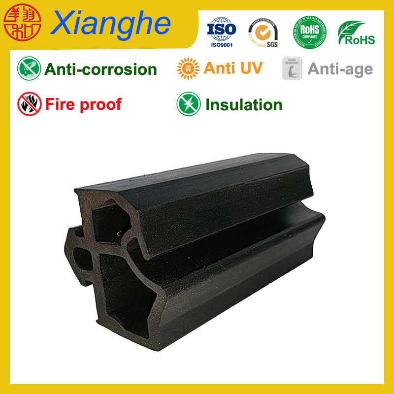 All-Season Heavy-Duty Rubber Door Seal Strip for Weatherproofing