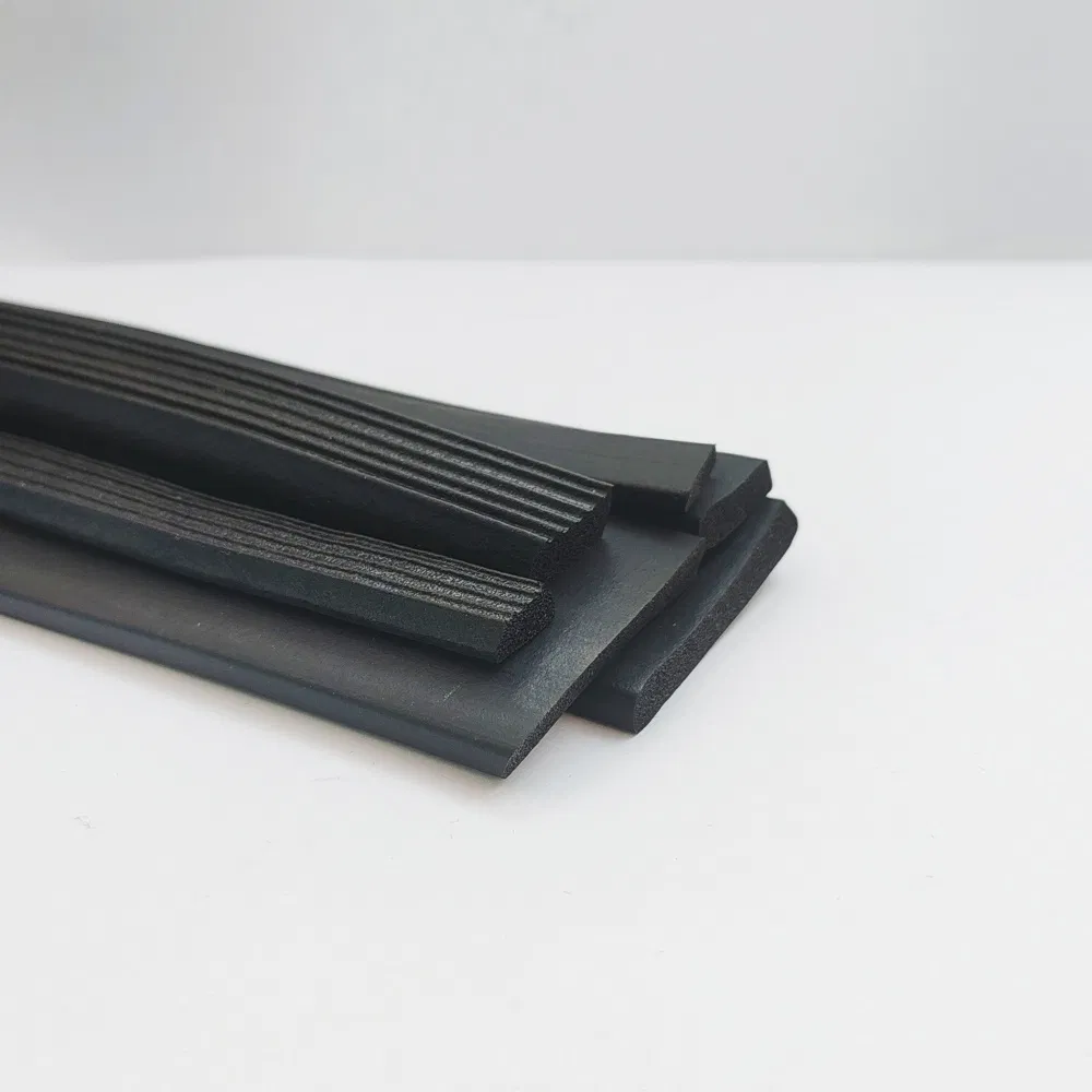 Easy Installation Car Square Sponge Self-Adhesive Seal Strip 3/16*3/4 Waterproof Strip Te30-0128