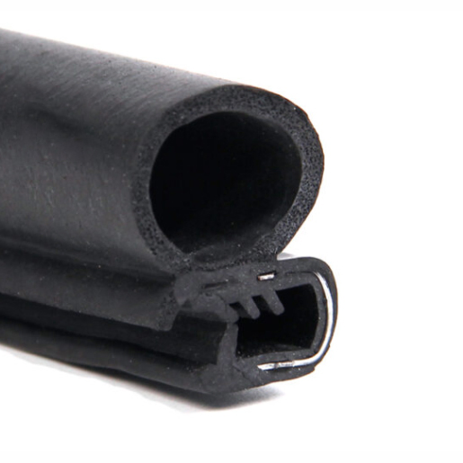 Hot Seal Glazing Door Rubber Strips Extrusion Rubber Composite Car Sunroof Edge Protection Seal