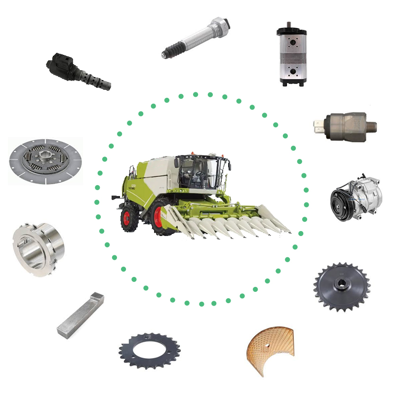 Metal Rubber Bushing 0006474650 Silent Block Mount Replacement for Combine Harvester