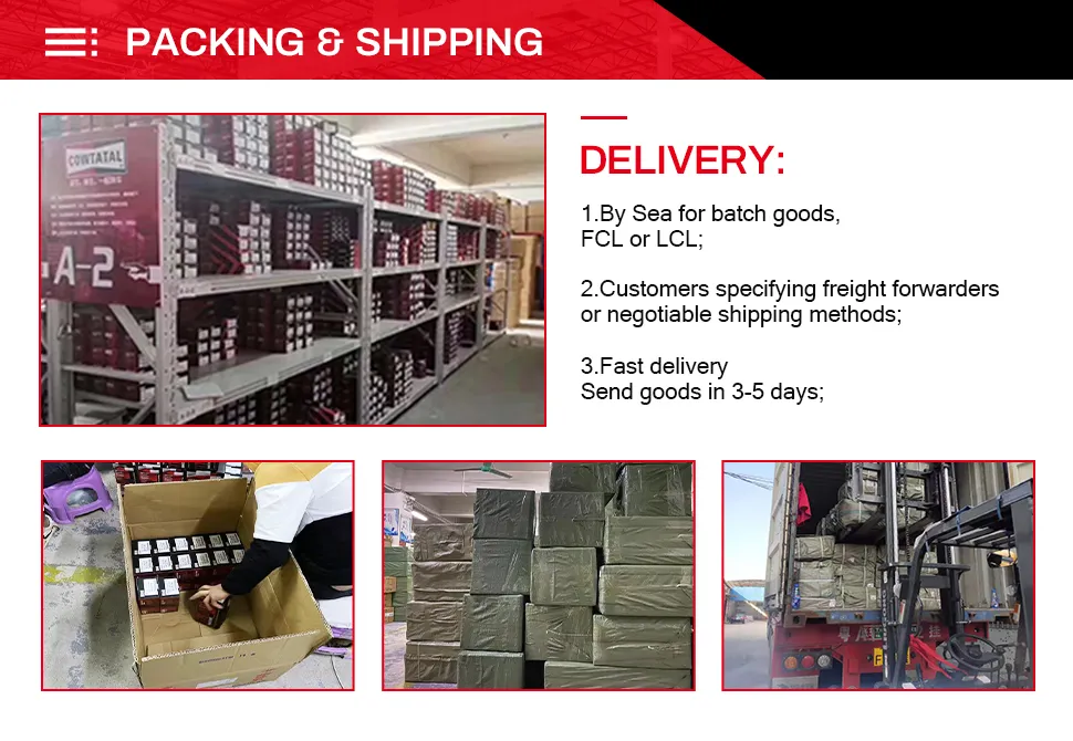 Packaging and Shipping