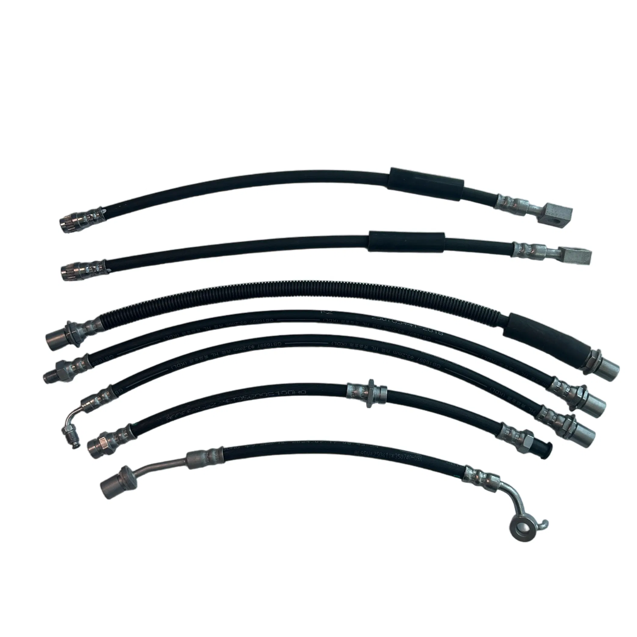 Factory Direct M10×1 Internal Thread Double End DOT Brake Hose SAE J1401certified High Pressure Resistant Explosion Proof Corrosion Resistant Auto Brake System