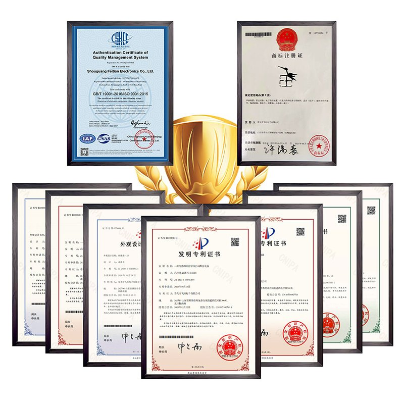 High Temperature Resistant Vibration Resistant Piezoelectric Ceramic Components